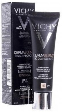 VICHY DERMABLEND 3D Fluid korygujący kolor 15 30 ml