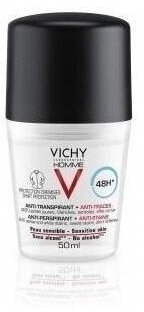 VICHY HOMME Dezodorant 48h przeciw plamom 50 ml