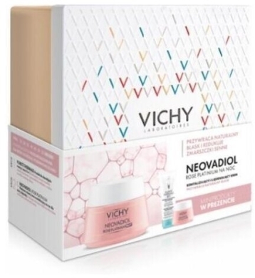 VICHY NEOVADIOL ROSE PLATINIUM na noc 3 elementy zestaw świąteczny 2021