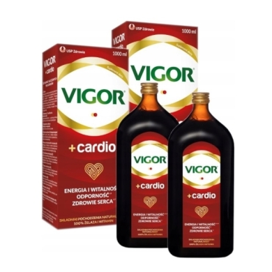 VIGOR+ CARDIO 1000 ml Wielopak x2