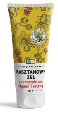 VIRDE Kasztanowy żel z ruszczykiem, algami i rutyną 200 ml