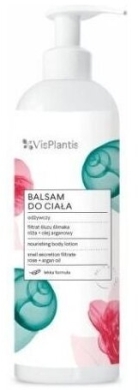 VIS PLANTIS Odżywczy balsam z filtratem ze śluzu ślimaka do ciała 400ml