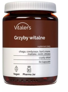 VITALER'S Grzyby witalne 60 kaps.