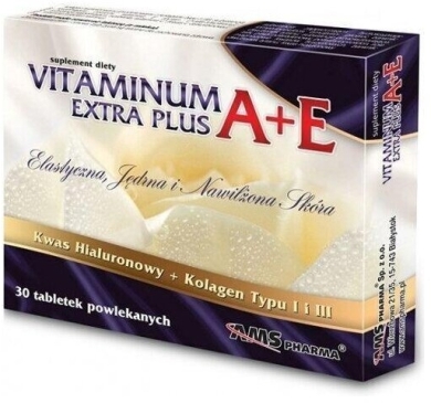 VITAMINUM A+E EXTRA PLUS 30 tabletek