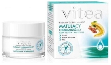 VITEA Krem na dzien i noc matujacy cera tłusta i mieszana 50 ml