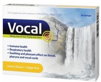 VOCAL Cytryna 24 pastylek do ssania