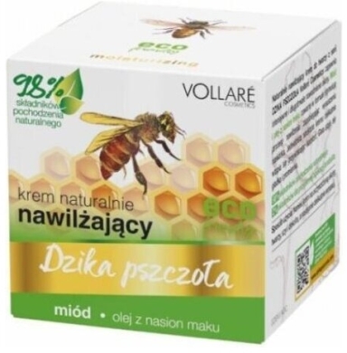 VOLLARE Dzika Pszczoła Nawilżający krem do twarzy 50 ml