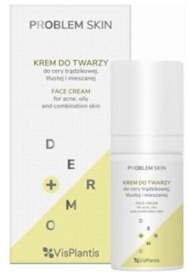 VP DERMO+ Problem Skin Krem dziegciowy do twarzy do skóry trądzikowej, tłustej i mieszanej z niedoskonałościami 30 ml
