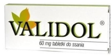 Validol 60 mg 10 tabletek do ssania