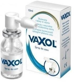 Vaxol spray do usuwania woskowiny usznej 10 ml