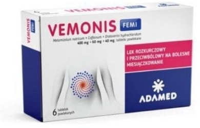 Vemonis Femi 6 tabletek powlekanych