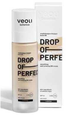 Veoli Botanica, DROP OF PERFECTION, Wygładzająco-kryjący krem BB, 1.0 N Fair, 30 ml