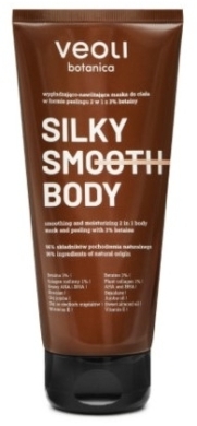 Veoli SILKY SMOOTH BODY wygładzająco-nawilżająca maska do ciała w formie peelingu 180ml