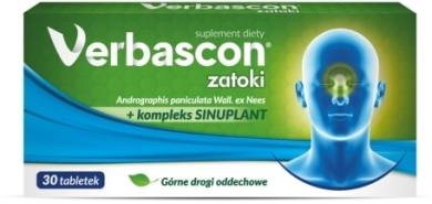 Verbascon Zatoki 30 tabletek