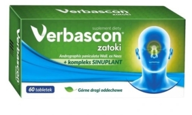 Verbascon Zatoki 60 tabletek
