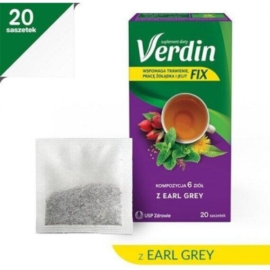 Verdin Fix Earl Grey 20 saszetek