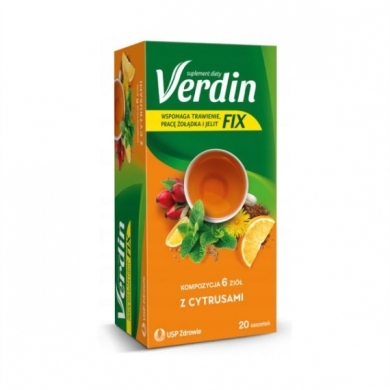 Verdin Fix z Cytrusami 20 saszetek