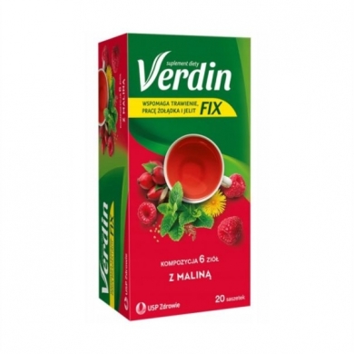 Verdin Fix z Maliną 20 saszetek