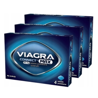 Viagra Connect Max 4 tabletki Wielopak x3