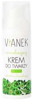 Vianek normalizujący krem do twarzy na noc 50 ml