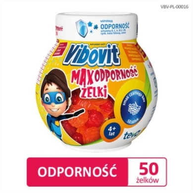Vibovit Max Odporność żelki 50 sztuk