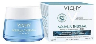 Vichy Aqualia Thermal Krem nawilżający bogaty skład 50 ml