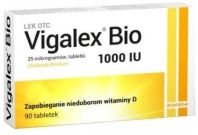 Vigalex Bio 1 000 I.U. 90 tabletek