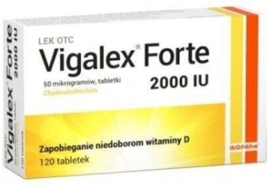 Vigalex Forte  2 000 I.U. 120 tabletek