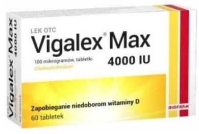 Vigalex Max 4000 I.U. 60 tabletek