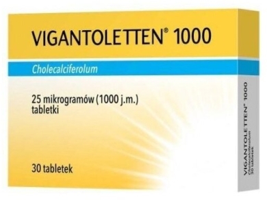 Vigantoletten 1000  j.m. Witamina D (0,025 mg) 30 tabletek