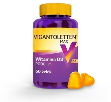 Vigantoletten Max Żelki o smaku cytrynowym 60 sztuk