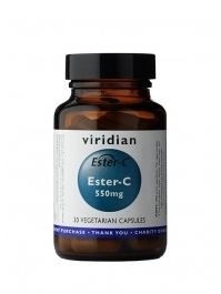 Viridian Ester C 550 mg 30 kapsułek