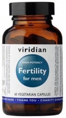 Viridian Fertility for men - płodność dla mężczyzn 60 kapsułek