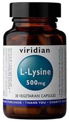 Viridian L - Lizyna 500 mg 30 kapsułek