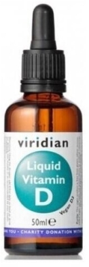 Viridian Witamina D w płynie 50 ml
