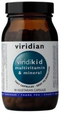 Viridian viridikid witaminy i minerały dla dzieci 90 kapsułek