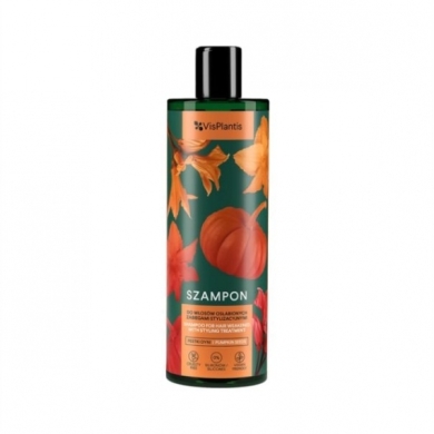 Vis Plantis Herbal Vital Care Szampon do włosów osłabionych zabiegami stylizacyjnymi pestki dyni 400ml