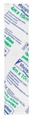 Viscoplast Opaska dziana podtrzymująca 4 m x 10 cm 1 sztuka