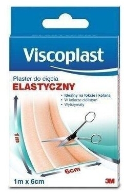 Viscoplast Plaster ELASTYCZNY 1 m x 6 cm