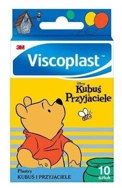 Viscoplast Plastry Kubuś i przyjaciele 10 sztuk