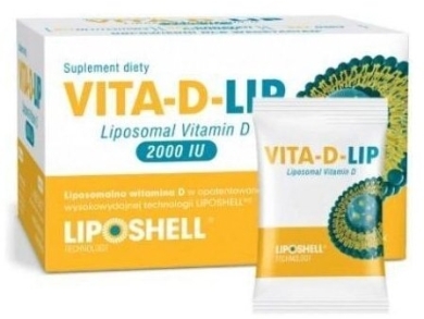 Vita-D-Lip Liposomal Vitamin D 2000 IU żel 30 saszetek