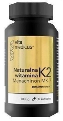 VitaMedicus Witamina K2 MK-7 200 mcg 30 kapsułek