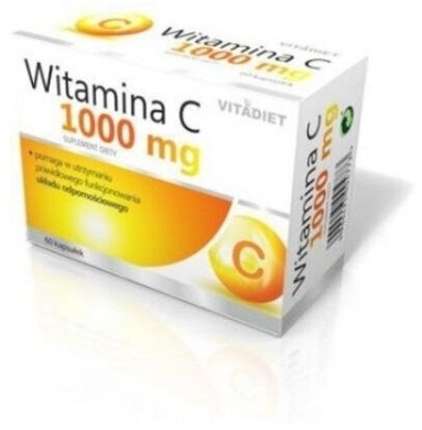 Vitadiet Akavit witamina C 1000 mg 60 kapsułek