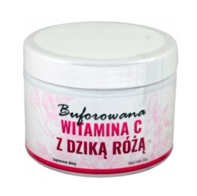 Vital Buforowana witamina C z dziką różą 400 g