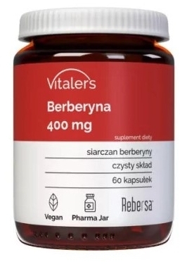 Vitaler's Berberyna 400 mg 60 kapsułek