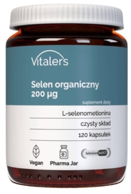 Vitaler's Selen organiczny 200 ug 120 kapsułek