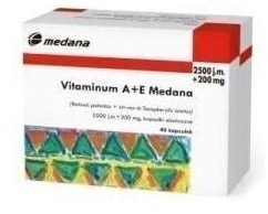 Vitaminum A+E 40 kapsułek
