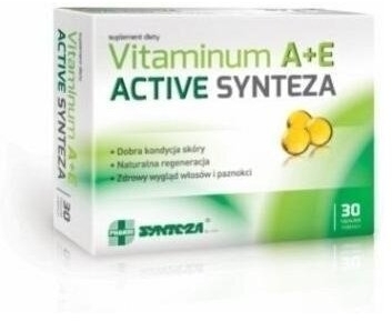 Vitaminum A+E Active Synteza 30 kapsułek