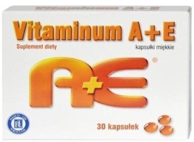 Vitaminum A+E HASCO 30 kapsułek