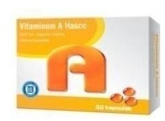 Vitaminum A Hasco 2500 j.m. 50 kapsułek